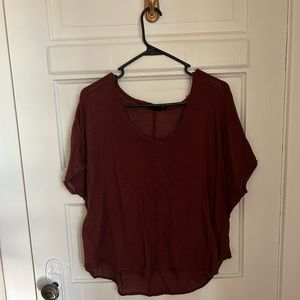 Burnt orange T-shirt Urban outfitters